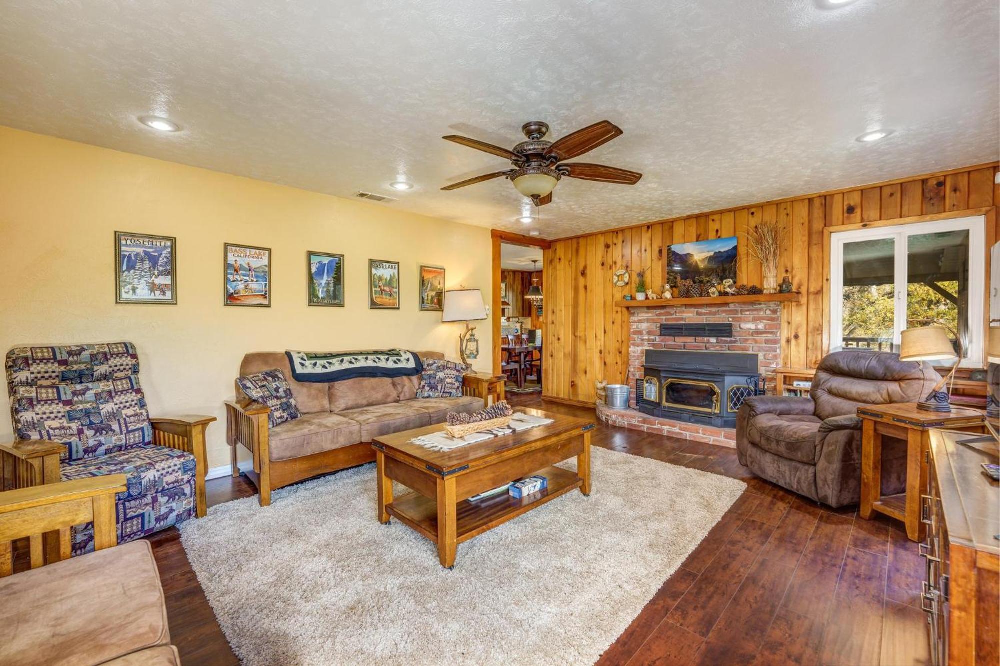 Vakantiehuis Yosemite Corner W New Game Room/hot Tub/ev *
